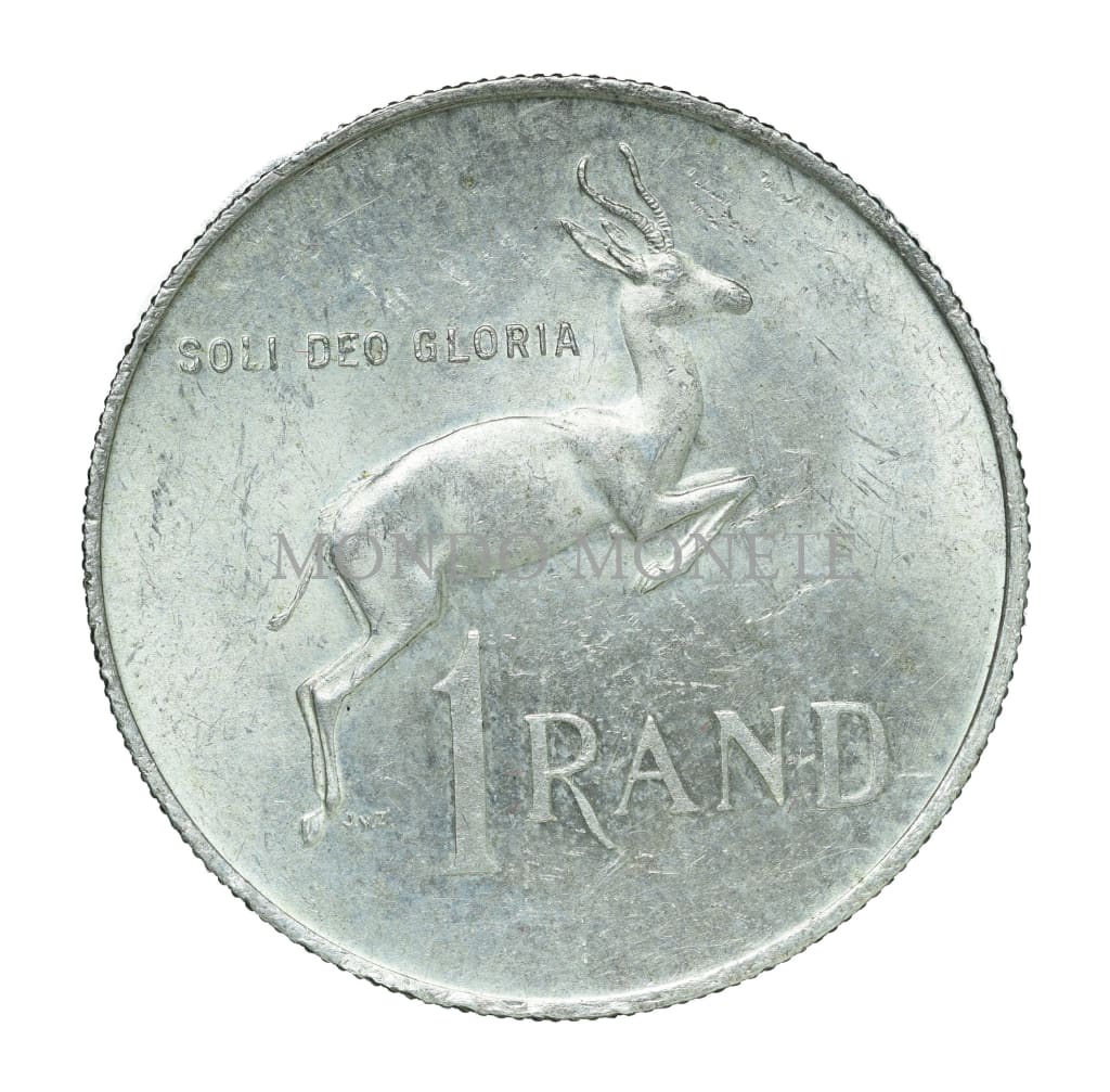 South Africa 1 Rand 1967 Monete Da Collezione