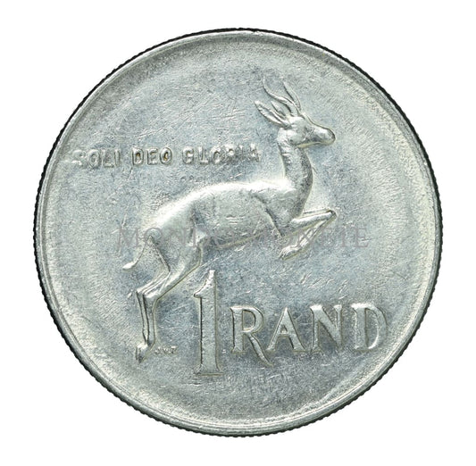 South Africa 1 Rand 1977 Monete Da Collezione