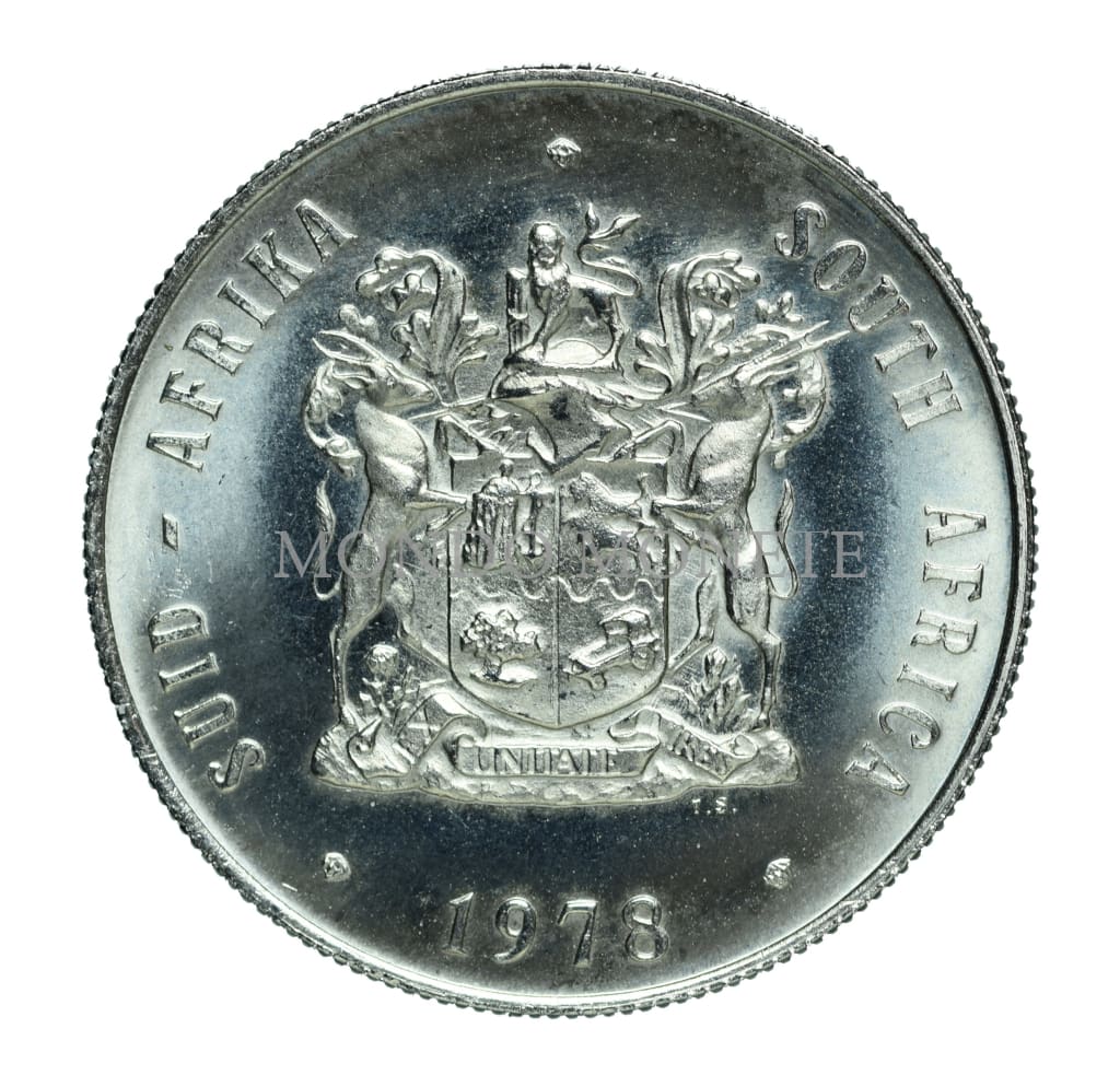 South Africa 1 Rand 1978 Monete Da Collezione