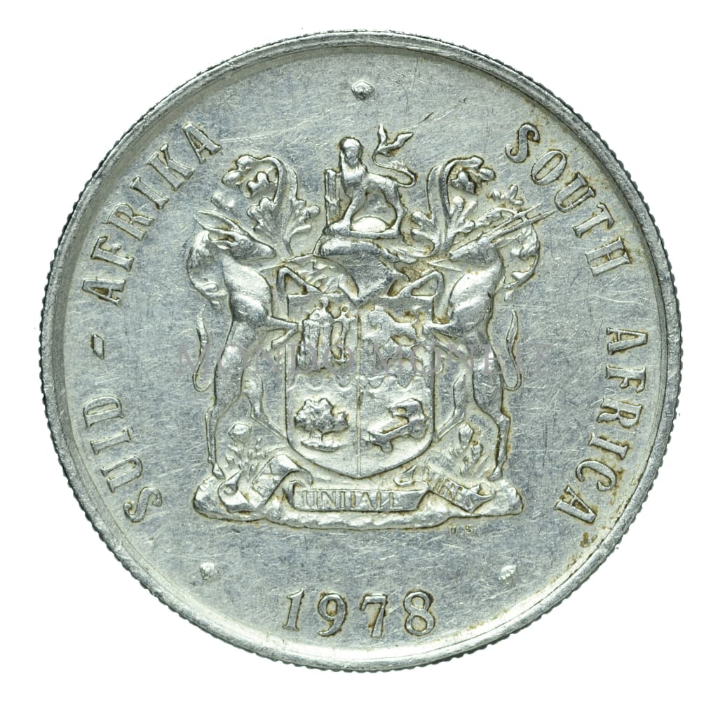 South Africa 1 Rand 1978 Monete Da Collezione