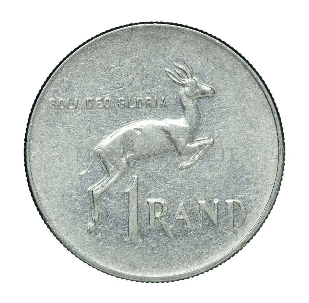 South Africa 1 Rand 1980 Monete Da Collezione