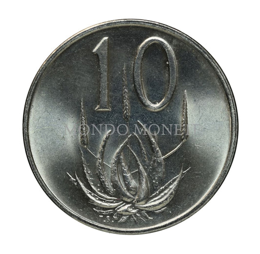 South Africa 10 Cent 1978 Monete Da Collezione