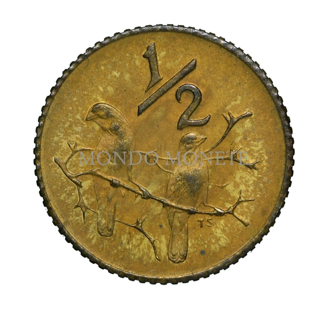 South Africa 1/2 Cent 1978 Monete Da Collezione