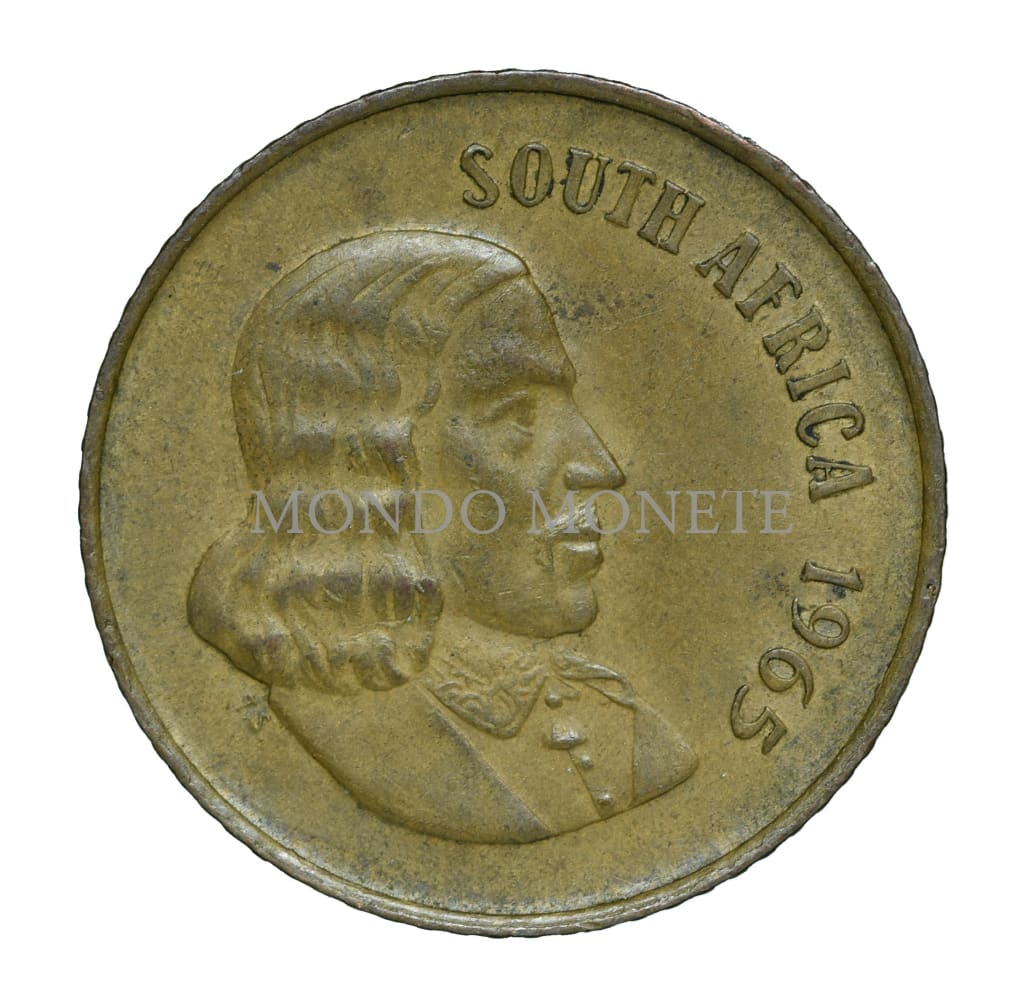 South Africa 2 Cents 1965 Monete Da Collezione