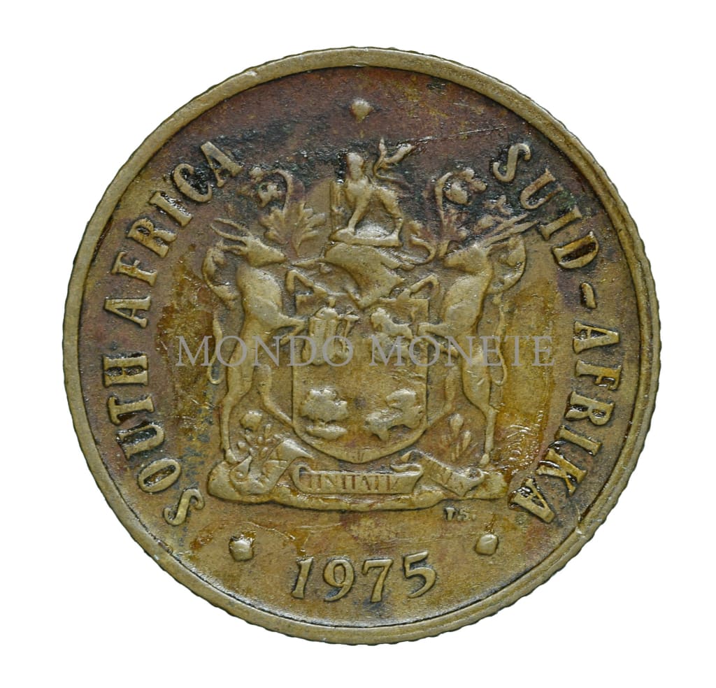 South Africa 2 Cents 1975 Monete Da Collezione