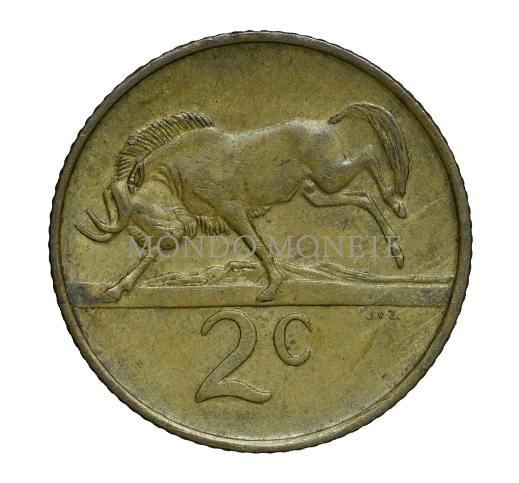 South Africa 2 Cents 1986 Monete Da Collezione