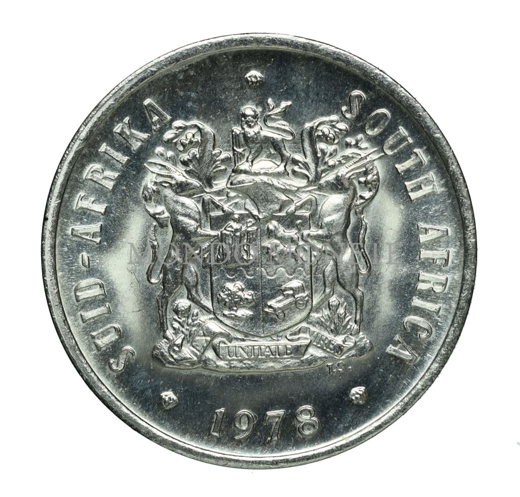 South Africa 20 Cents 1978 Monete Da Collezione