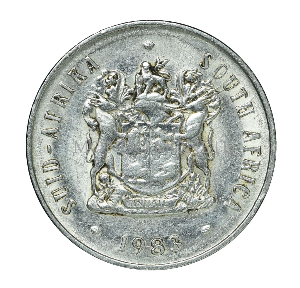 South Africa 20 Cents 1983 Monete Da Collezione