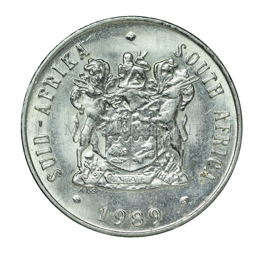 South Africa 20 Cents 1989 Monete Da Collezione