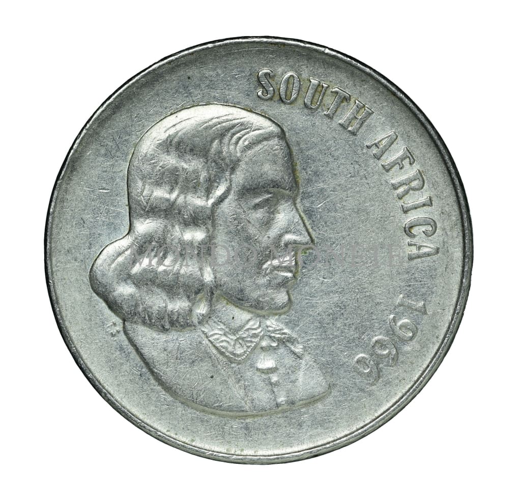 South Africa 50 Cents 1966 Monete Da Collezione