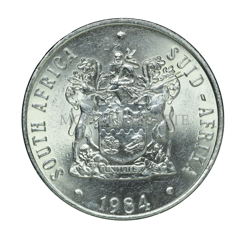 South Africa 50 Cents 1984 Monete Da Collezione