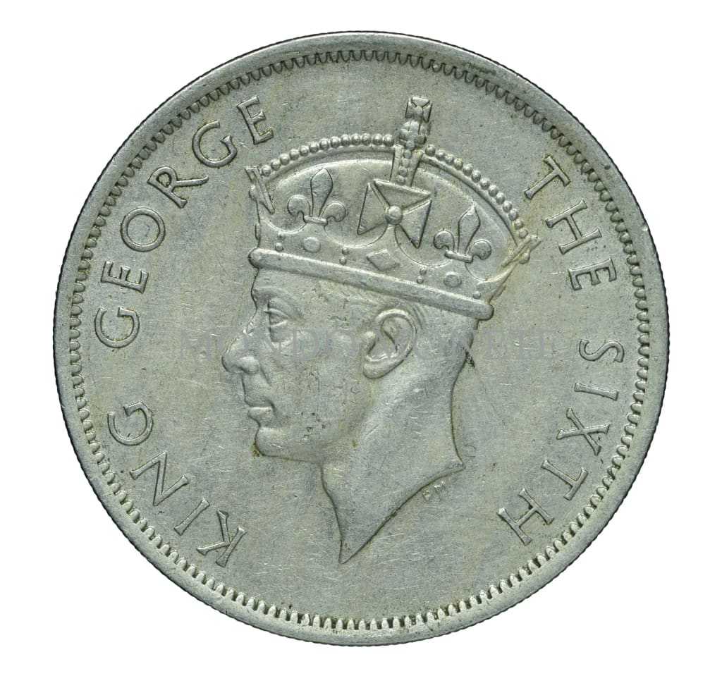 Southern Rhodesia 1/2 Crown 1949 Monete Da Collezione