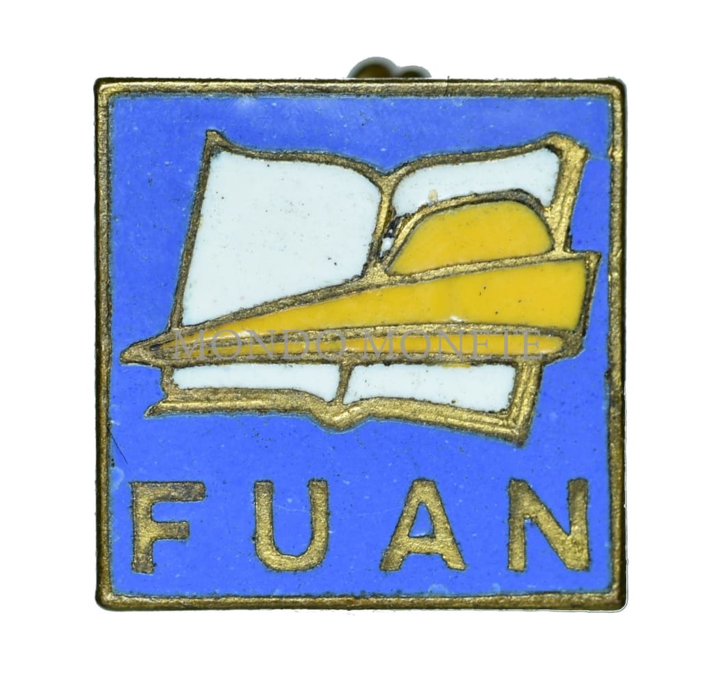 Spilla Fuan - Federazione Universitaria D’azione Nazionale Distintivi E Spille