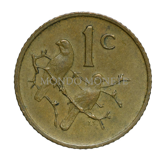 Suid Africa 1 Cent 1972 Monete Da Collezione