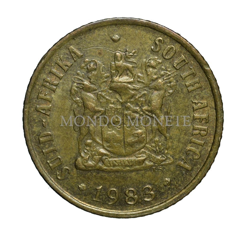 Suid Afrika 1 Cent 1983 Monete Da Collezione