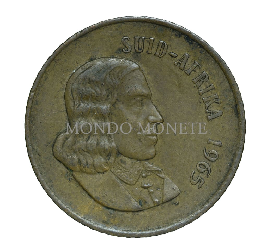 Suid Afrika 2 Cents 1965 Monete Da Collezione