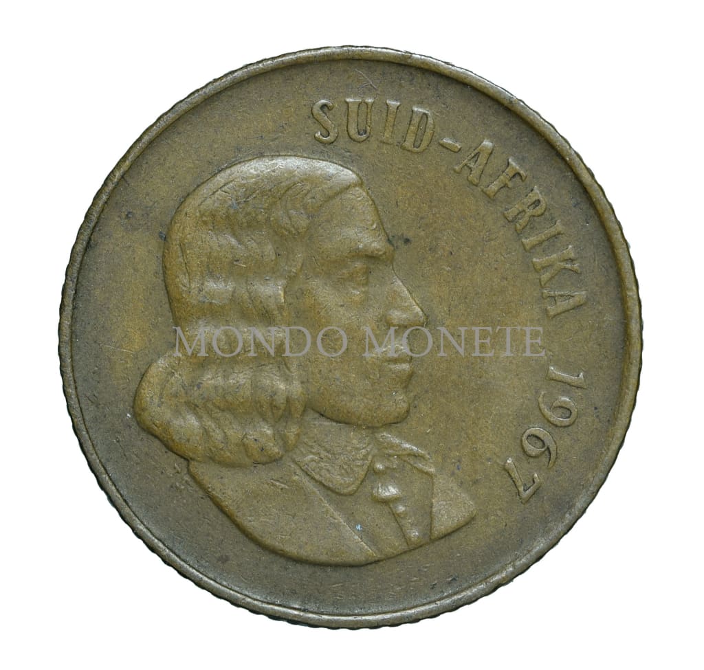 Suid Afrika 2 Cents 1967 Monete Da Collezione