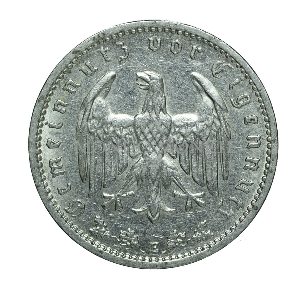 Third Reich 1 Reichsmark 1934 E Monete Da Collezione