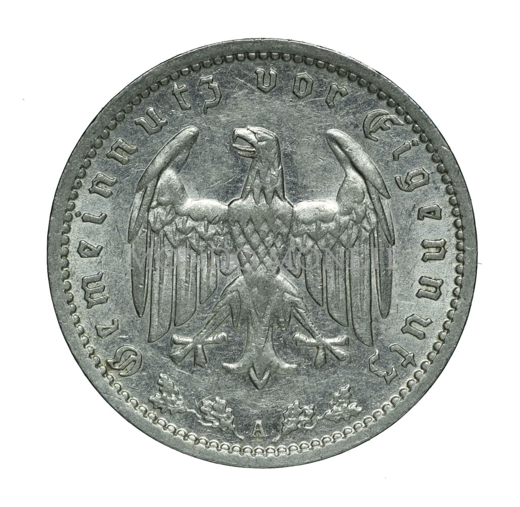 Third Reich 1 Reichsmark 1937 A Monete Da Collezione