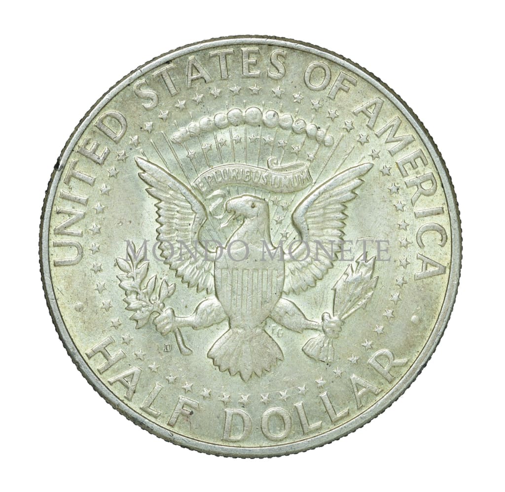 Usa 1/2 Dollar 1964 D Monete Da Collezione