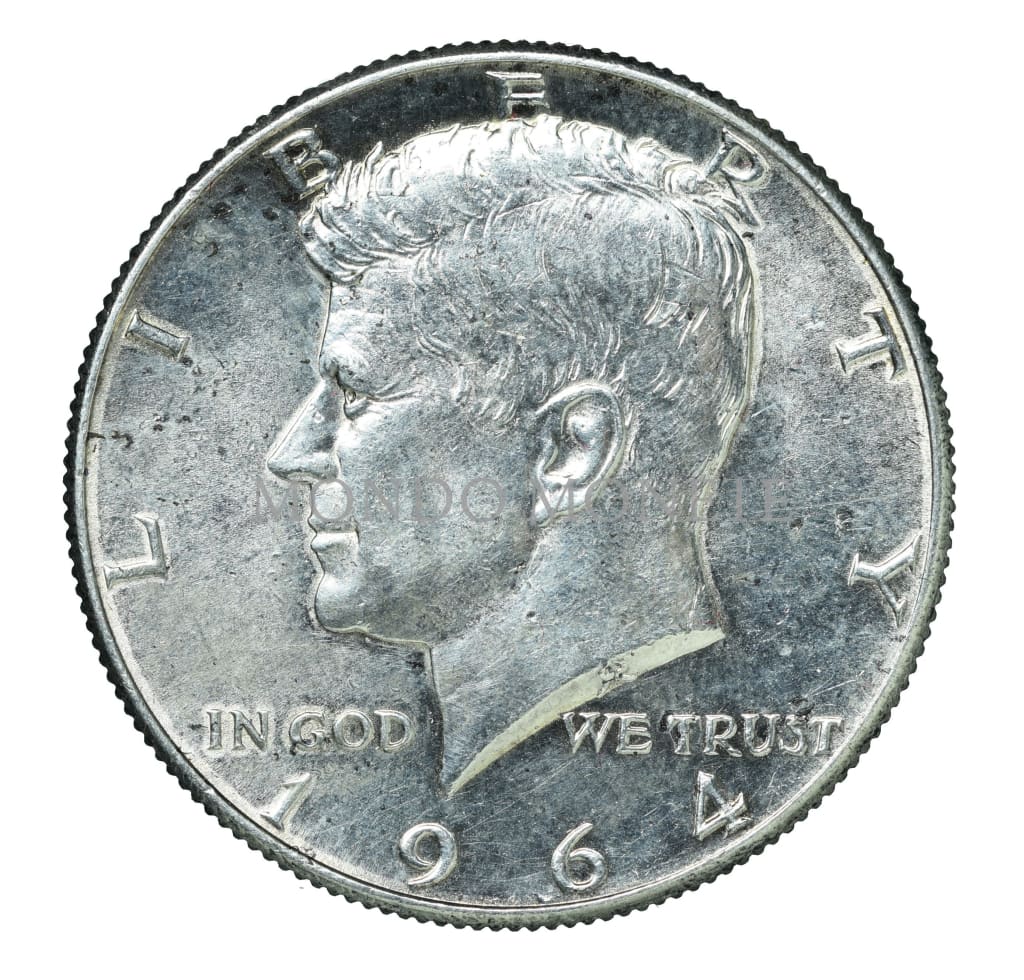 Usa 1/2 Dollar 1964 Monete Da Collezione