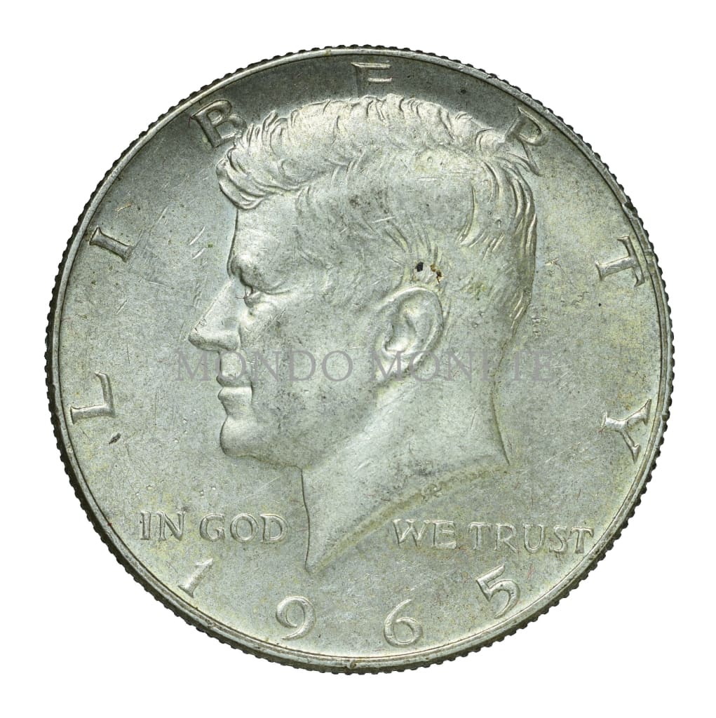 Usa 1/2 Dollar 1965 Monete Da Collezione