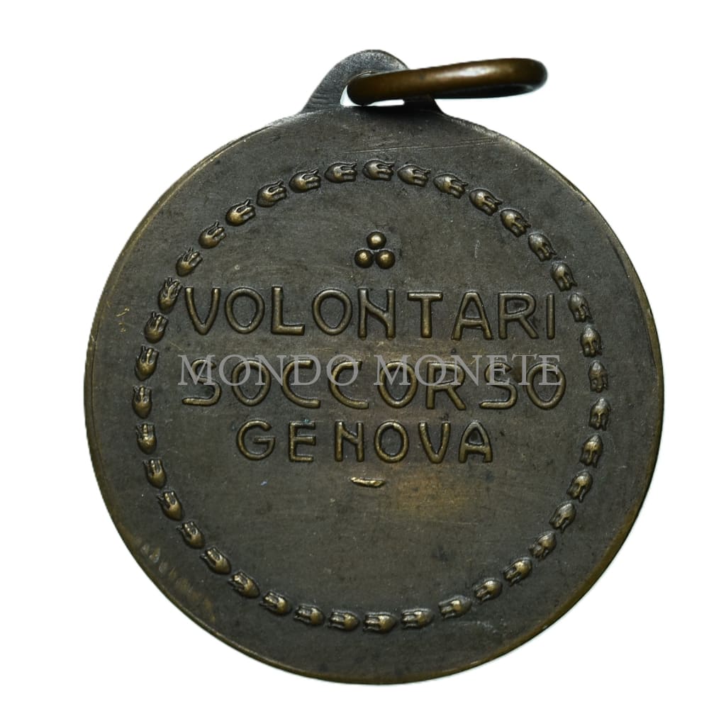 Volontari Socorso Genova Medaglie E Gettoni