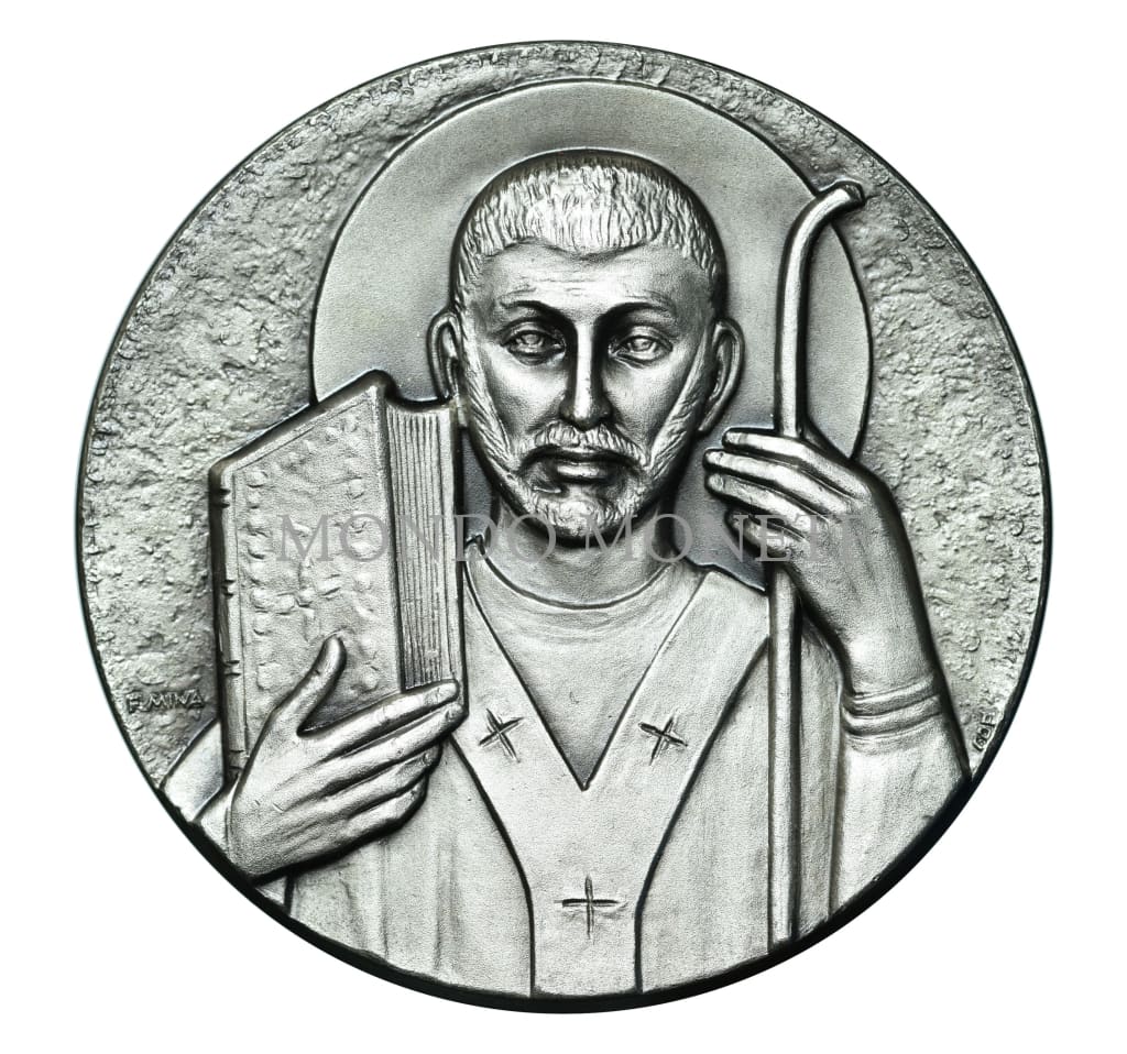 Xvi Centenario Della Ordinazione Episcopale Di S. Ambrogio Vescovo Milano 374 - 1974 Medaglie E