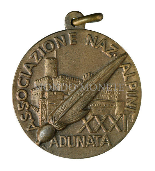 Xxxi Adunata Nazionale Alpini Trento 1958 Medaglie E Gettoni