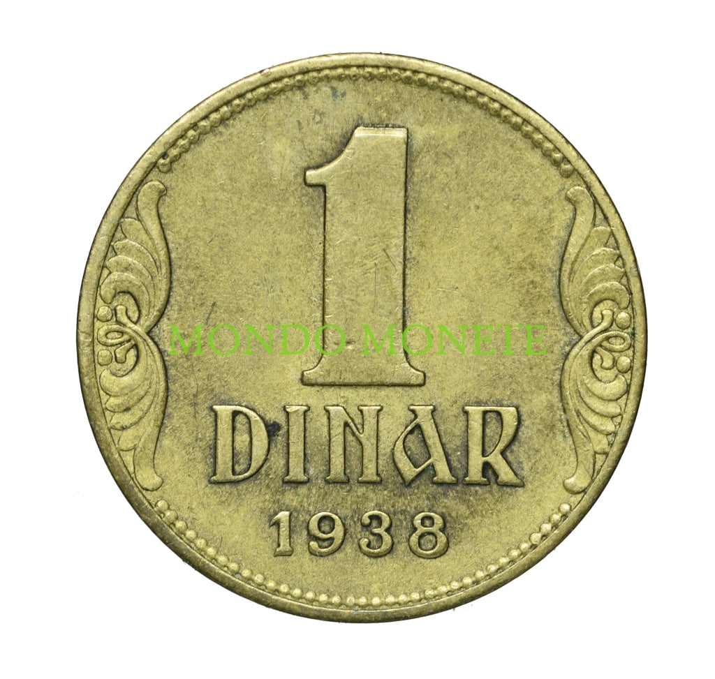 1 Dinar 1938 Monete Da Collezione