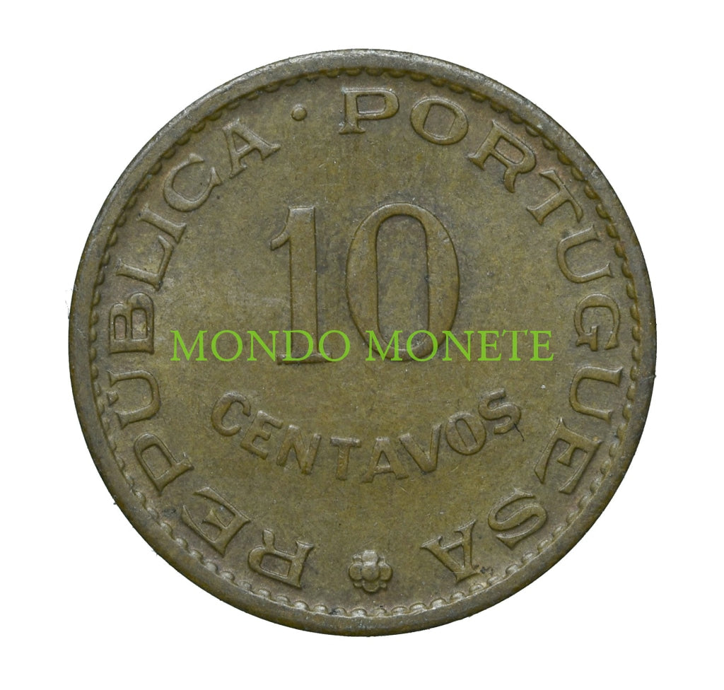 10 Centavos 1959 Estado Da India Monete Da Collezione