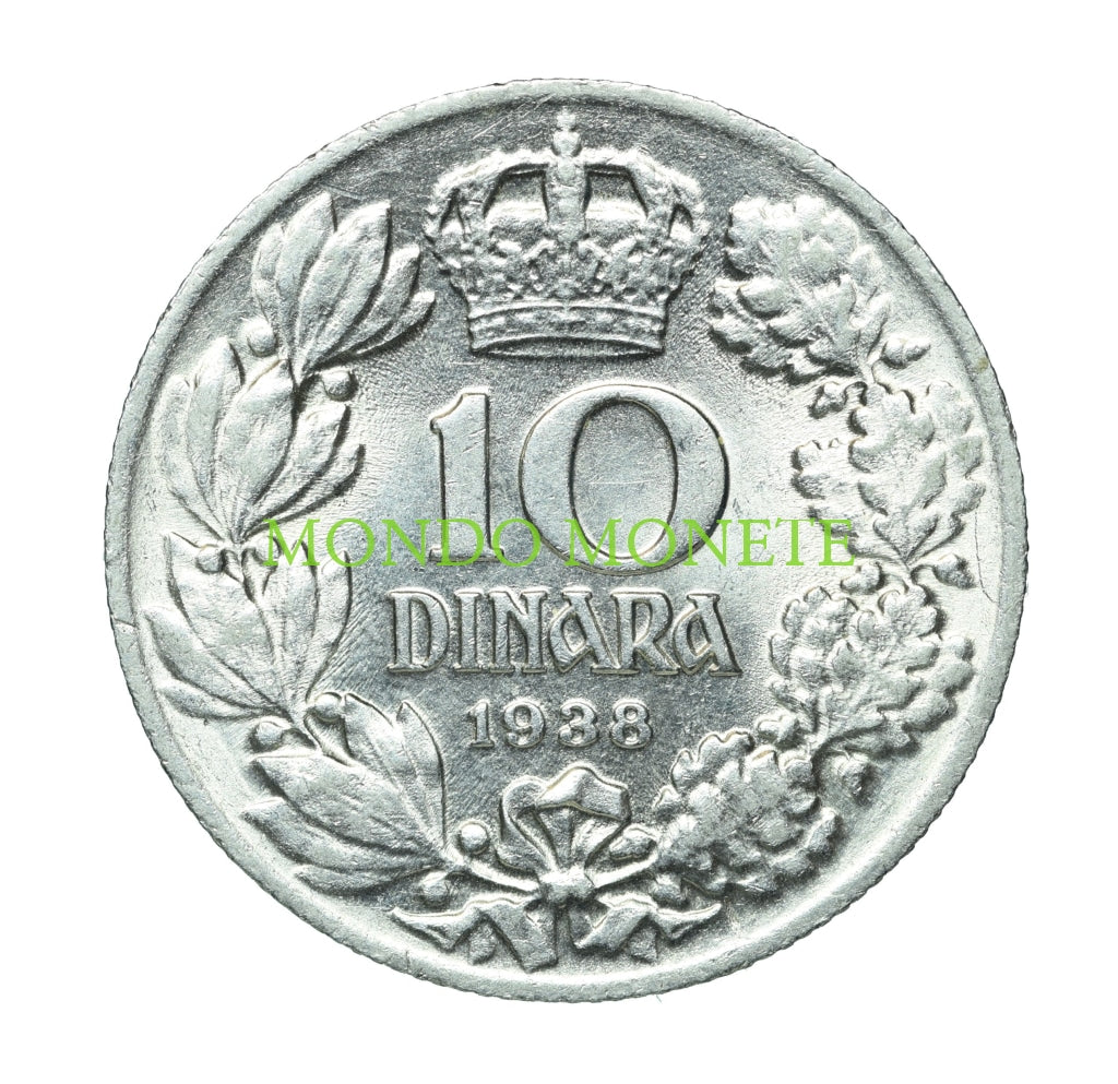 10 Dinara 1938 Monete Da Collezione