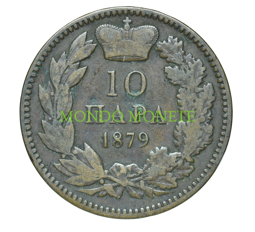 10 Para 1879 Serbia Monete Da Collezione