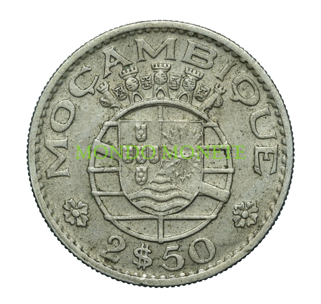 2 5 Escudos 1965 Mozambique Monete Da Collezione