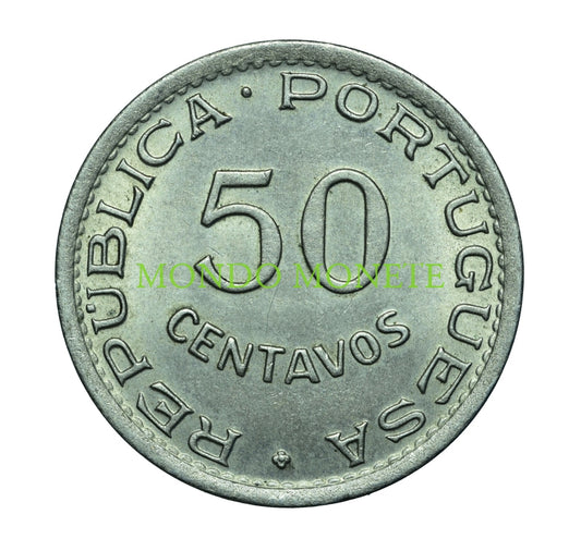 50 Centavos 1950 Mozambique Monete Da Collezione