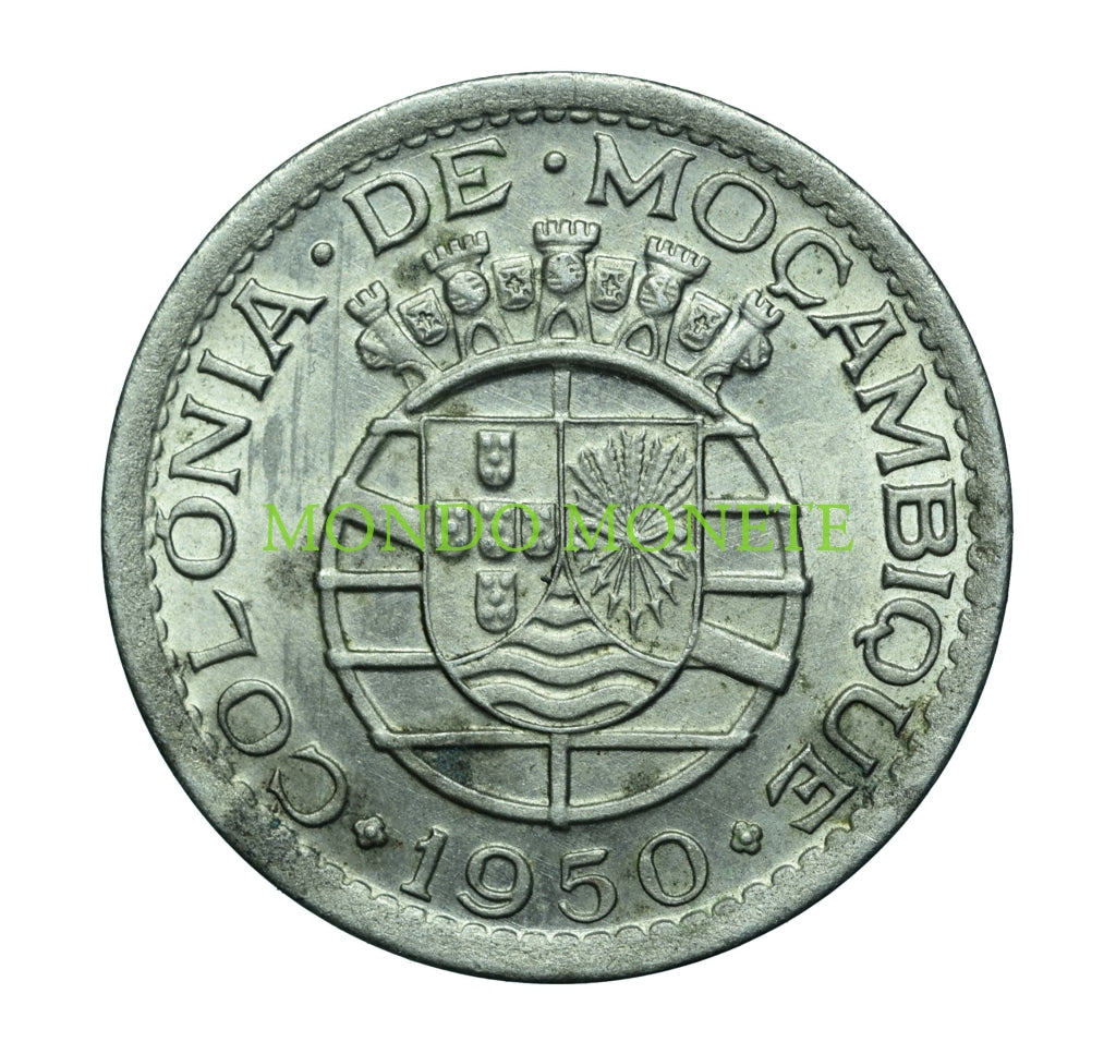 50 Centavos 1950 Mozambique Monete Da Collezione