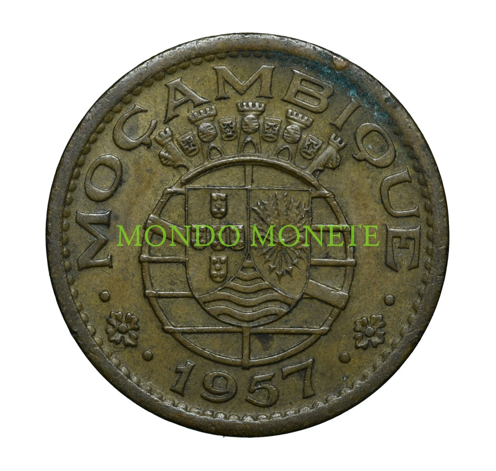 50 Centavos 1957 Mozambique Monete Da Collezione