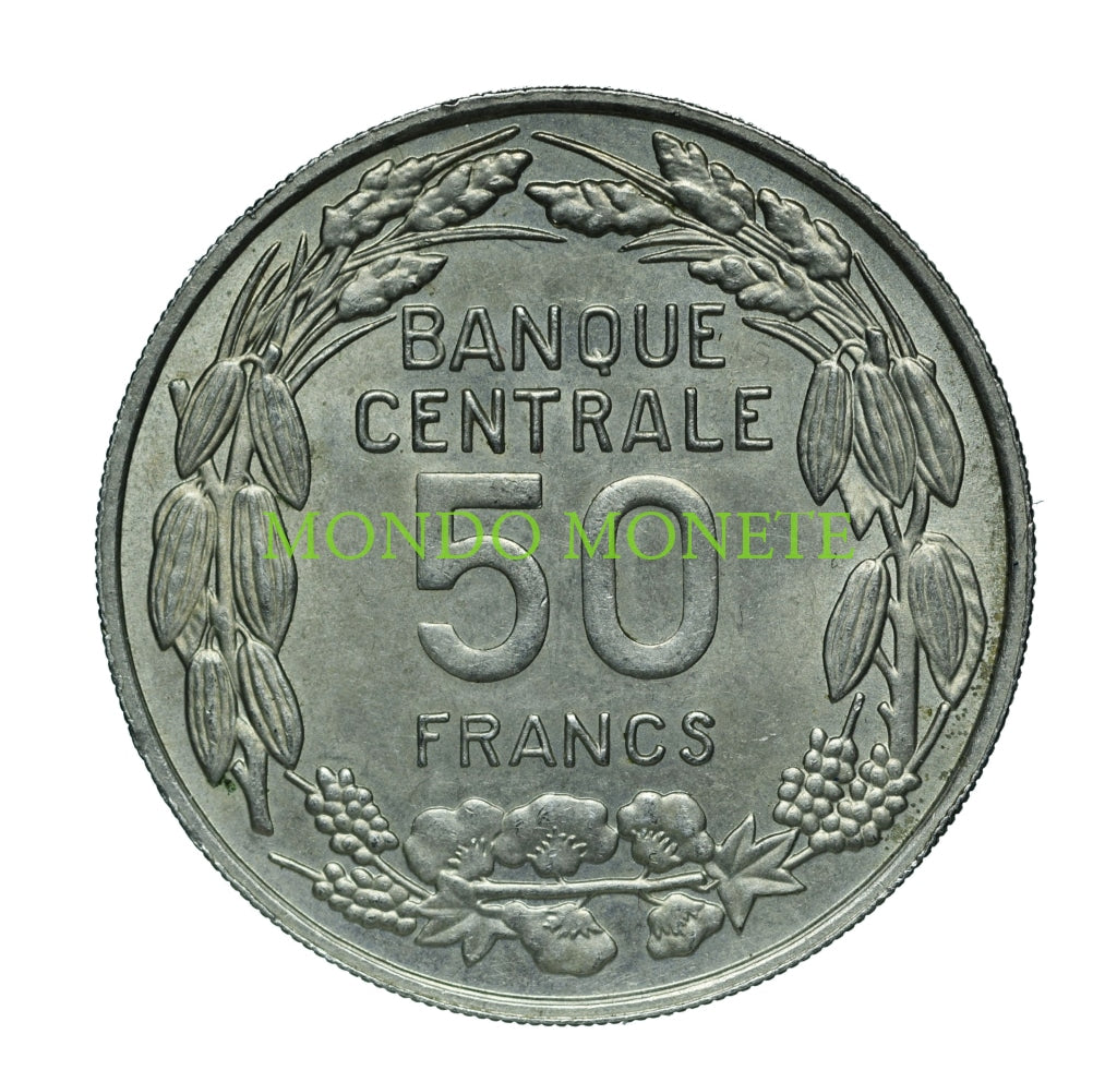 50 Francs 1960 Cameroun Monete Da Collezione