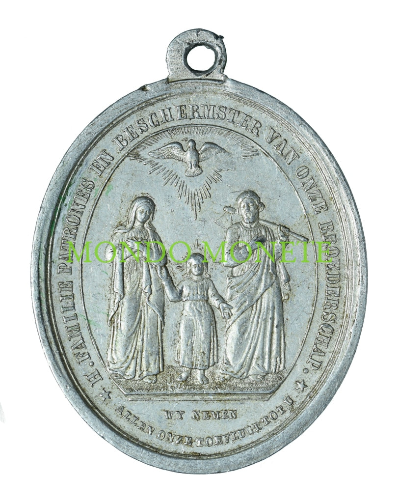 Aartsbroederschap Van De H. Familie Jesus Maria Joseph Medaglie E Gettoni