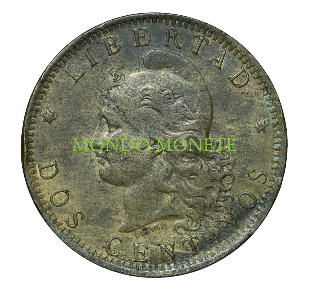 Argentina Dos Centavos 1891 Monete Da Collezione