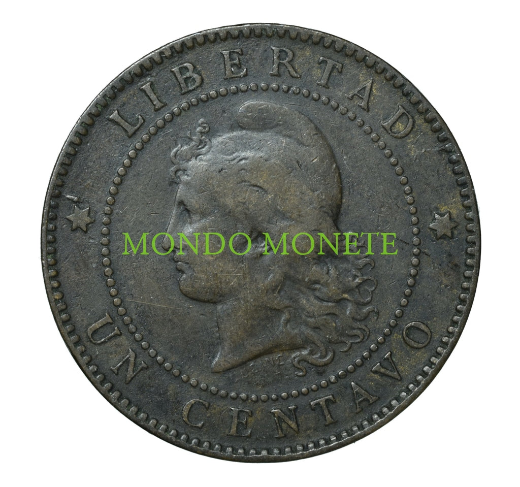 Argentina Un Centavo 1884 Monete Da Collezione
