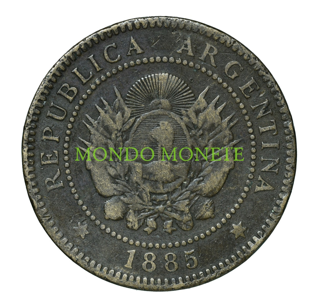 Argentina Un Centavo 1885 Monete Da Collezione