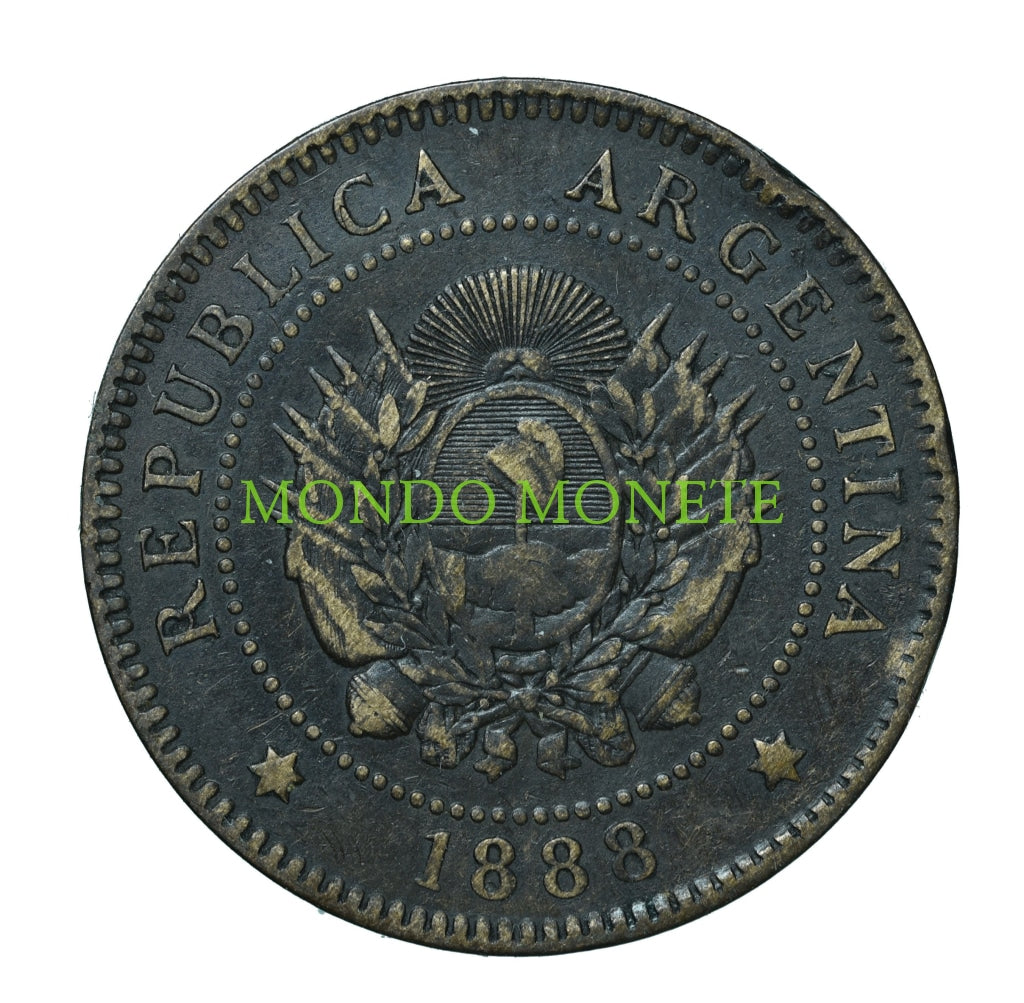 Argentina Un Centavo 1888 Monete Da Collezione