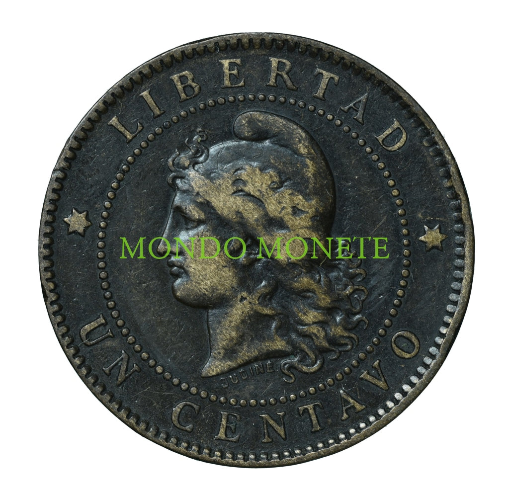 Argentina Un Centavo 1888 Monete Da Collezione