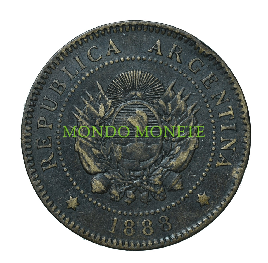 Argentina Un Centavo 1888 Monete Da Collezione