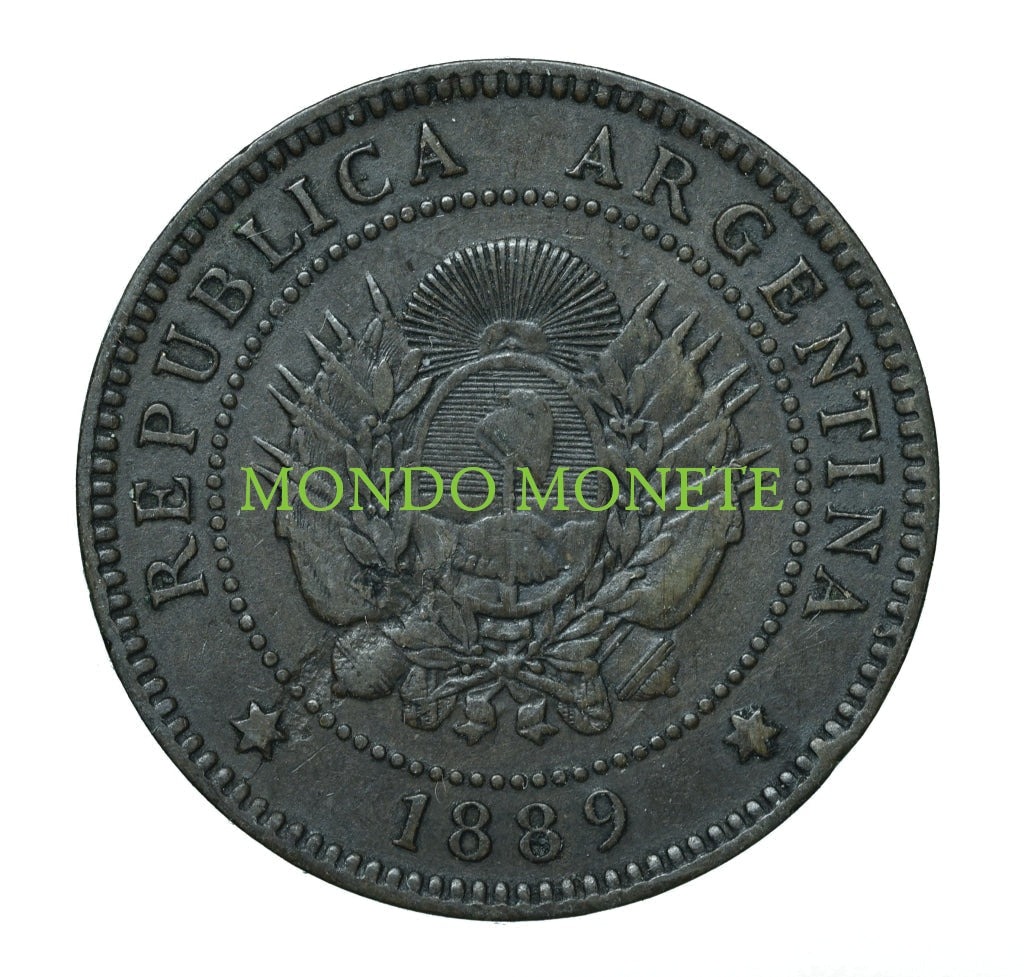 ARGENTINA UN CENTAVO 1889 – Mondo monete