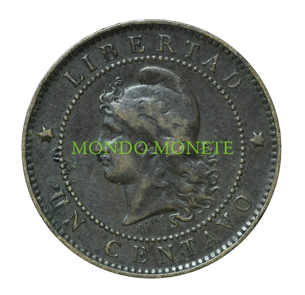 Argentina Un Centavo 1891 Monete Da Collezione