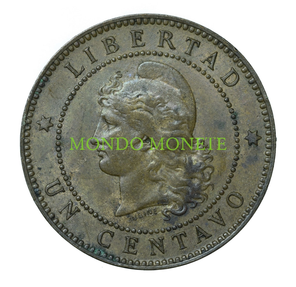 Argentina Un Centavo 1894 Monete Da Collezione