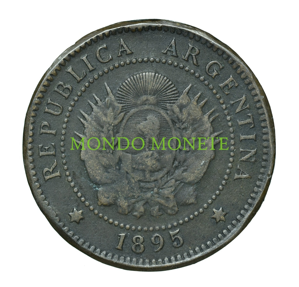 Argentina Un Centavo 1895 Monete Da Collezione