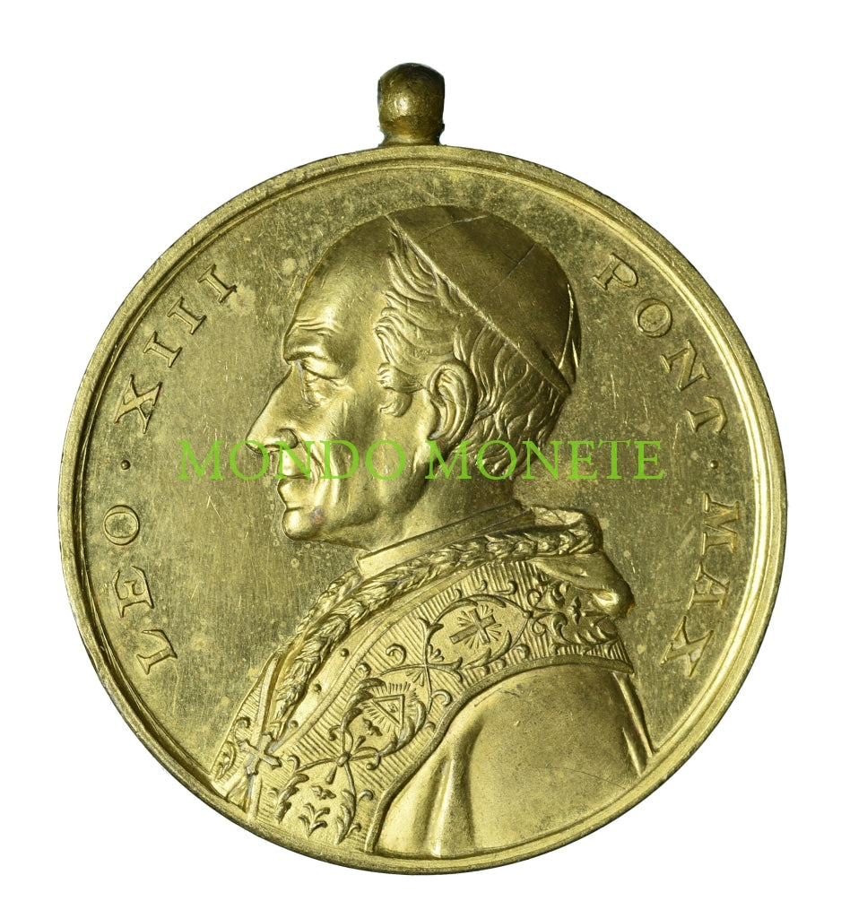 Medaglia Vaticano Leone Xiii 1900 Rara Medaglie E Gettoni